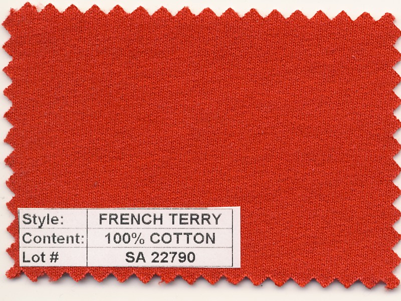 French Terry 100% Cotton 14 oz